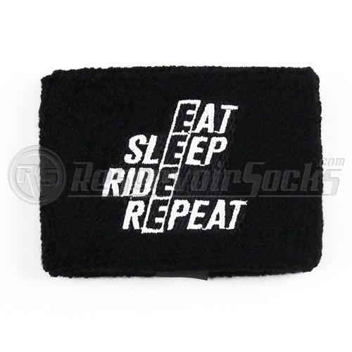 Eat Sleep Ride Repeat Brake Reservoir Covers