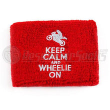 Load image into Gallery viewer, Keep Calm And Wheelie On Brake Reservoir Covers
