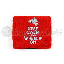 Load image into Gallery viewer, Keep Calm And Wheelie On Brake Reservoir Covers
