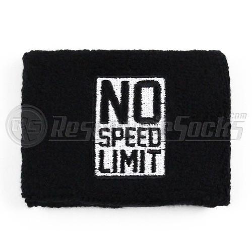 No Speed Limit Black Brake Reservoir Covers