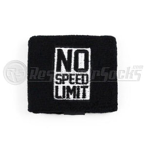 No Speed Limit Black Brake Reservoir Covers